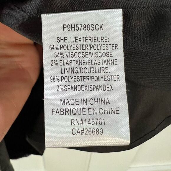 Parker Derby Blazer Mini Dress Women’s 4 Plaid Pink 4 Button Closure Workwear - Picture 13 of 15